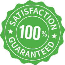100% Satisfaction Guarantee